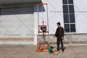 QIYUN 휴대용 수중 시추기 가격/소형 전기 가솔린 디젤 수중 시추기 - Product Image 5