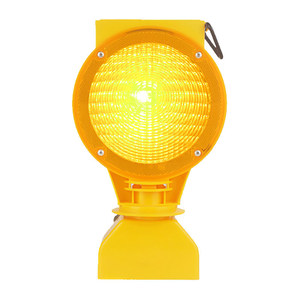 CITICITY Garde-corps mobile à LED solaire temporaire pour garage - Balise d'avertissement intelligente pour travaux routiers - Product Image 2