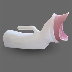 Portable Standing Urinal 1200ml Oval Plastic Washable For Travel And Nursing Use - Product Image 2