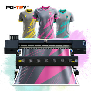 Potry équipement d'impression automatique professionnel nouvelles têtes d'impression I3200 imprimante de machine de sublimation de transfert de chaleur Textile 2 3 4 - Product Image 1