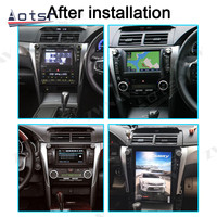 Ecran Tesla Android 9.0 pour Toyota Camry Aurion 2012-2017 Car Multimedia GPS Navigation Radio Player