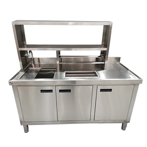 Grandi Sconti Banco <span class=keywords><strong>Bar</strong></span> WORKSTATION COCKTAIL in Acciaio Inox 304 <span class=keywords><strong>su</strong></span> <span class=keywords><strong>Misura</strong></span> - Product Image 5