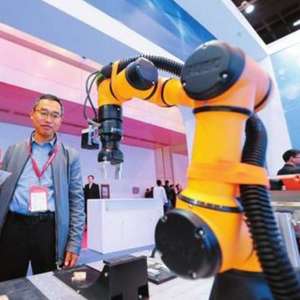 หุ่นยนต์ร่วมปฏิบัติงาน AUBO I16 Cobot แขนหุ่นยนต์ 6 แกน รับน้ำหนักได้ 16 กก. ระยะเอื้อม 967.5 มม. รับประกัน 1 ปี OEM บริการชงชา - Product Image 3