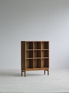 Myanmar Teak <b>Solid</b> <b>Wood</b> Nine-Compartment Simple Modern Design Creative <b>Bookcase</b> & Bedroom Cabinet Home Furniture - Product Image 3