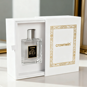 Cajas de Embalaje de Perfume de Lujo Reutilizables de Alta Gama con Logotipo en Relieve, Forro de Esponja, Diseño Personalizado, Cajas de Papel Rígido Ecológicas - Product Image 1