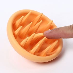 New Silicone Shampoo <b>Brush</b> for Hair & Scalp Baby Bath <b>Brush</b>, Deep Clean Comb, Soft Massage Hair <b>Brush</b> for All - Product Image 3