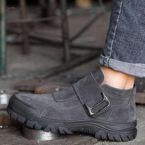 Calzado de Seguridad de Acero de Alta Calidad Más Vendido, Calzado de Seguridad Deportivo con Puntera de Acero Anti-aplastamiento, Botas de Seguridad de Acero Negras - Product Image 5