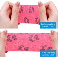 Lot en gros de bandages cohésifs de 5 cm pour la gym - Soutien élastique unisexe non tissé pour poignet, idéal pour la musculation