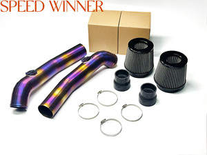 Speednissan yüksek kalite 3 inç titanyum soğuk hava emme borusu kitleri Nissan GTR GTR için filtre ile 2009-2019 - Product Image 3