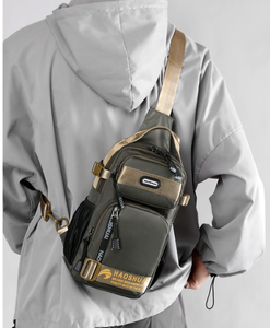 Wholesale Multifunctional <b>Men</b> Chest <b>Bag</b> Casual Crossbody Messenger <b>Bag</b> Portable Single <b>Shoulder</b> <b>Bag</b> - Product Image 4