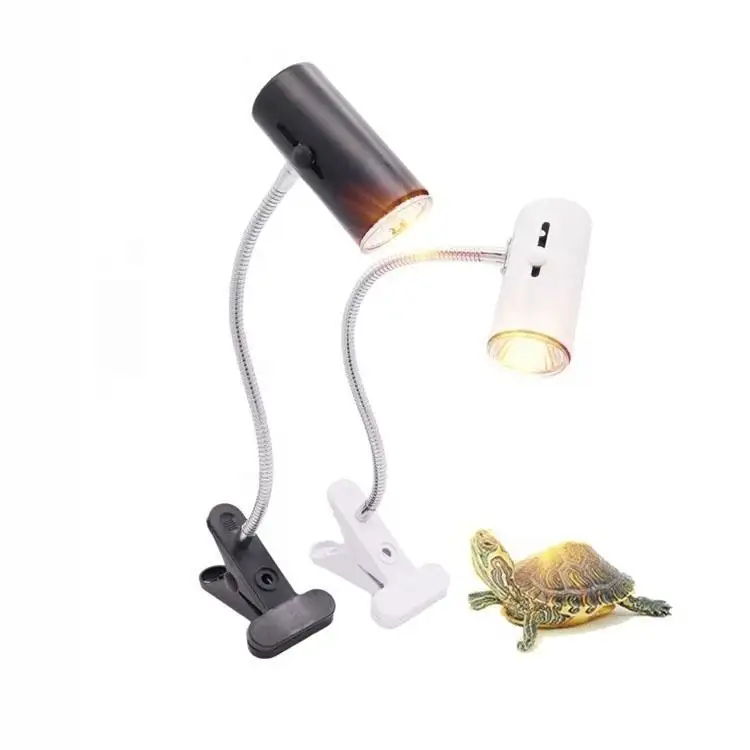 Лампа UVA + UVB E27 для домашних животных, держатель лампы с зажимом, комплект УФ-ламп для нагревания черепахи, черепахи, ящериц, освещение