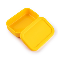 Ensemble de boîtes à lunch bento en silicone sans BPA, 100% de qualité alimentaire, conteneur de stockage pour l'emballage des aliments
