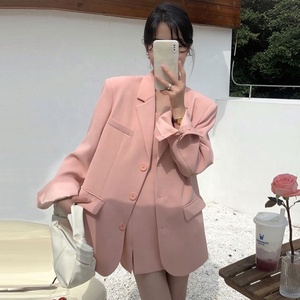 ชุดเดรสโค้ทผ้าแคนวาสทรงยาวสไตล์เกาหลี ชิคแบบฝรั่งเศส ปกเสื้อแบบมีปก ติดกระดุมสามเม็ด สายผ่าข้าง สำหรับฤดูใบไม้ร่วงปี 2026 ขายส่ง - Product Image 5