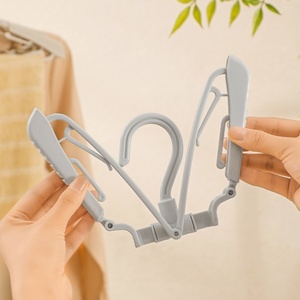 New Multi-function Folding Hanger Storage Artifact Household Clothes Hanger Magic Clothes Support - Product Image 5