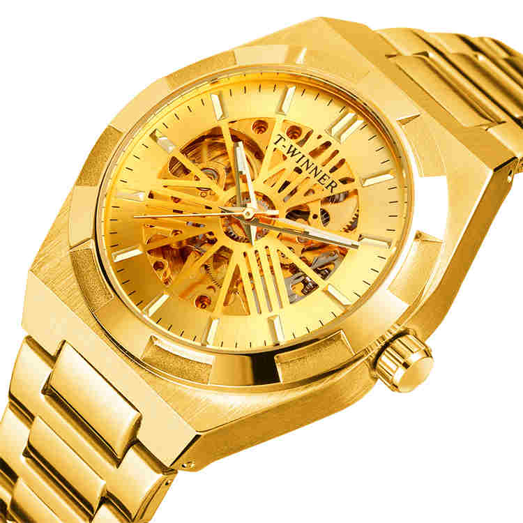 Winner 8268 Classic Man's Mechanical Watch - Stainless Steel