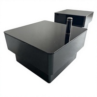 Barres, clubs, KTV, villas, salles audiovisuelles, maisons d'hôtes de haute qualité, table basse en acier inoxydable miroir 8K