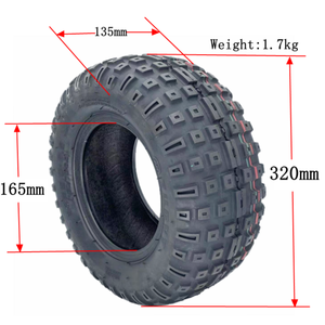 สกู๊ตเตอร์ไฟฟ้า ยางอ้วน 14 นิ้ว 14x5.0-6.5 ยางสำหรับขับขี่ออฟโรด เดินทางในเมือง - Product Image 2