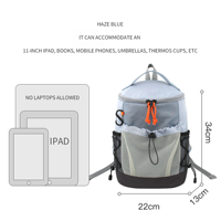 Sac à dos isotherme personnalisé pour pique-nique en plein air, sac à dos isotherme pour le camping, sac à dos isotherme portable