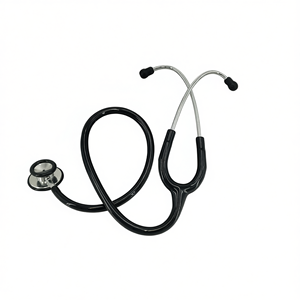 Stetoscopio a Doppio Tubo Economico Approvato CE - Stetoscopio Medico Multifunzionale Manuale in Plastica a Doppia Testa per Assistenza Sanitaria - Product Image 5