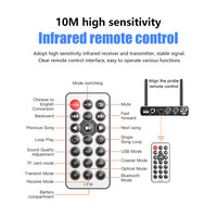 Portable 4K HD BT Audio Vidéo WiFi Émetteur Récepteur Résolution 1080p Sortie USB Métal Plastique Sans Fil Audio Accessoire