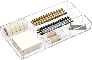 Clear Kitchen Utensil Knife <b>Storage</b> Box Plastic Fridge Organizer Tray <b>Clothes</b> Drawer Dividers Ziplock Bag <b>Storage</b> Spice Tools - Product Image 1