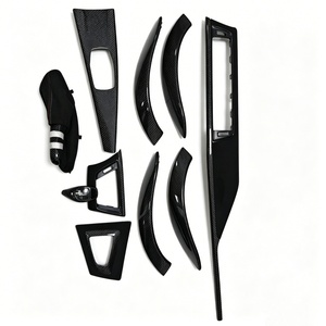 Kit de garnitures décoratives intérieures en fibre de carbone style M, 10 pièces, pour <span class=keywords><strong>BMW</strong></span> Série 3, Série 4, 3GT F30 F31 F32 F34 F35 F36 F80 - Product Image 3