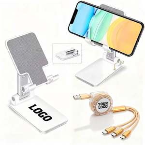 Regalos Promocionales Empresariales, Soporte de Teléfono de Escritorio con Logotipo Personalizado Impreso, Soporte Plegable para Teléfono, Soportes para Teléfono Móvil de ABS - Product Image 1