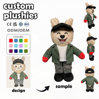 Fabricant et Fournisseur de Jouets en Peluche Personnalisés – Décorations de Fête sur le Thème de la Forêt, Loup Très Réduit, Porte-clés Peluche Darojka Personnalisé