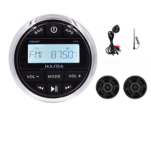 Boat Yacht ATV boat marine accessories golf cart marine audio kit of <b>stereo</b> and speakers - Product Image 1