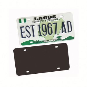 Hot Sale Refrigerator Magnetic License Souvenir Lagos Nigeria <b>Fridge</b> Magnet for Aluminum Plate - Product Image 2