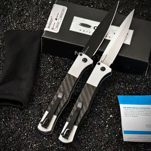 Couteau pliant noir Mafia en aluminium aéronautique EDC 4170BM, couteau de poche multifonctionnel pour la défense personnelle et la pêche en plein air - Product Image 4