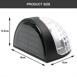 Lampada Solare LED da Parete Impermeabile per Recinzioni da Giardino e Corridoi Esterni - Product Image 2
