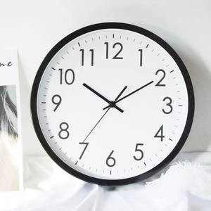 <span class=keywords><strong>Reloj</strong></span> de Pared Redondo Simple de Plástico Barato de 7 Pulgadas para Decoración <span class=keywords><strong>del</strong></span> Hogar de Estilo Nórdico - Product Image 5