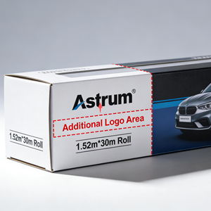 Astrum AC-35100 汽车窗膜 98% 红外线阻挡 99% 紫外线防护 10 年保修 2 毫米聚酯薄膜 - Product Image 4