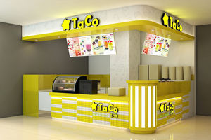 Quiosco Nuevo de Diseño para Centro Comercial a Precio de Fábrica, Ideas para Cafetería, Puesto de Té <span class=keywords><strong>con</strong></span> <span class=keywords><strong>Leche</strong></span>, Quiosco de Té de Burbujas <span class=keywords><strong>con</strong></span> Diseño de Barra de Jugos - Product Image 3