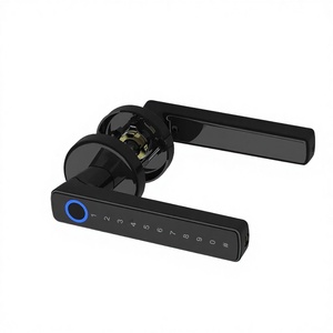 Cerradura de Puerta Inteligente con Huella Digital Electrónica y Almacenamiento en la Nube para Puertas de Aluminio, Compatible con la Aplicación TUYA para Interiores - Product Image 4