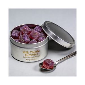 60 gommes de chardon-marie Renforce la défense immunitaire Améliore la digestion Nettoie le <span class=keywords><strong>foie</strong></span> Détoxifie les gommes - Product Image 1