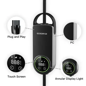 Tipo 2 modelos EV Vehículo eléctrico de nueva energía 3.5kW Cargador de CA portátil Manual de usuario 16a Cargador de CA portátil