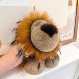 New Arrival Trending Plush Keychain Toy Lion Plush Keychain Toy Mini Plush Claw Machine Stuffed Animal Plush Keychain Gift