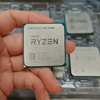 Processeur central d'occasion Ryzen 5 PRO 3400GE 3,3 GHz 4 cœurs 4 Mo de cache haute vitesse 35 W Socket AM4