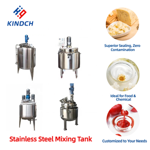 Mesin Pembuat Krim Wajah, Gel Rambut, Sampo, Salep, Homogenizer Vakum Otomatis Bersertifikasi ISO9001, Tangki Pencampur Sabun - Product Image 3