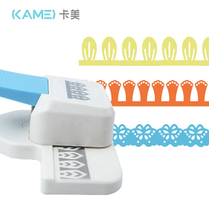 KM-8710A beautiful large continued border hole punch paper puncher for craft usage