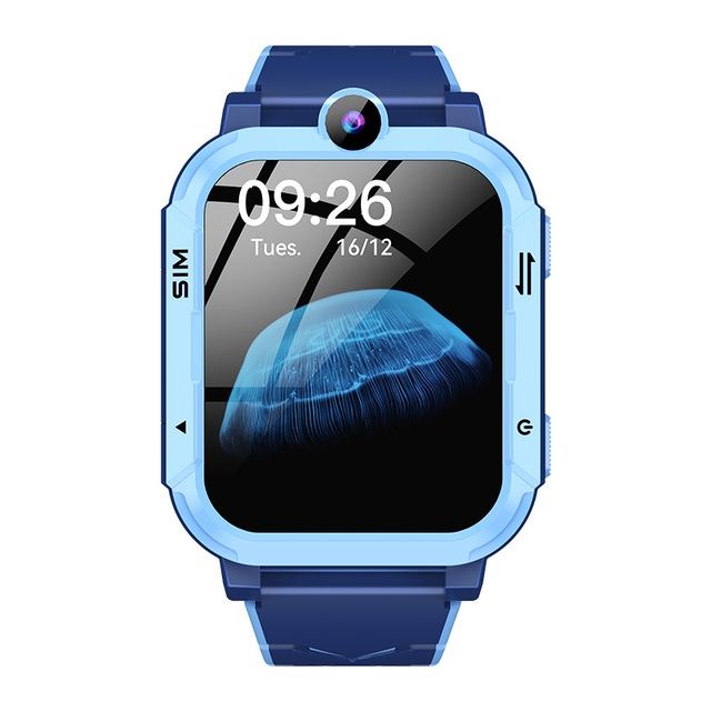 Student 4G Smart Watch for Kids SIM Card Enabled LBS SOS Dial Call Answer Call Touch Smartwatch SDK for Parents' Reminders