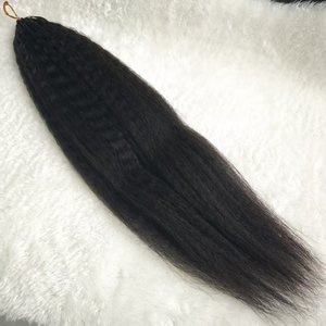 Extensiones de Cabello Humano <span class=keywords><strong>100</strong></span>% de Grado 8A, 60g, Estilo Lacio Rizado (<span class=keywords><strong>KS</strong></span> Style), con Trama de Plumas - Product Image 4