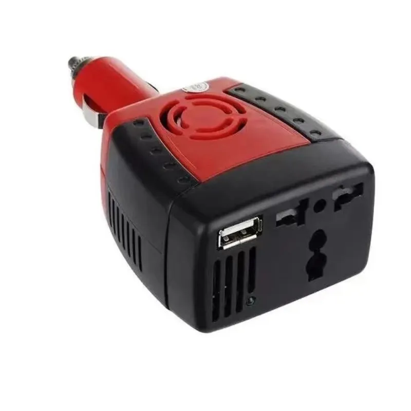 Nuovo AC auto Inverter con adattatore per auto USB 2.1A 150W Inverter e convertitore da 12V a 220V auto convertitore di potenza