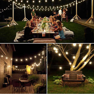 Đèn Sân Vườn Giáng Sinh Chống Nước Cho Kỳ Nghỉ Mẫu 10M 20M 8 Bóng Đèn Led Năng Lượng Mặt Trời Tròn Trang Trí Ngoài Trời Đèn Dây - Product Image 6