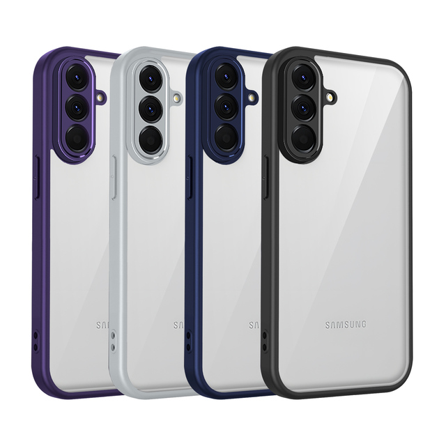 Phone Case for Samsung Galaxy A07 A17 A27 A37 A57 A56 A36 A26 A16 A55 A35 A15 A05 Back TPU PC Shockproof Phone Cover