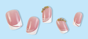 24 Uñas Postizas Cortas Cuadradas de la Marca Pure Desire, Uñas Artificiales para Salón de Belleza - Product Image 5