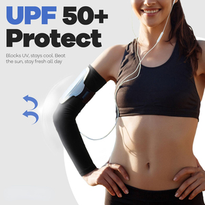 Manchons <span class=keywords><strong>de</strong></span> <span class=keywords><strong>compression</strong></span> respirants et antidérapants pour jeunes baseballistes avec logo personnalisé, protection UV solaire pour sports <span class=keywords><strong>de</strong></span> plein air - Product Image 4