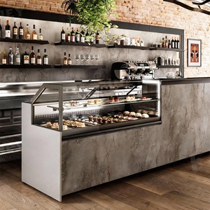 Comptoirs de restaurant en pierre artificielle, comptoirs de pâtisserie, comptoirs de présentation, meubles de salon pour comptoir de bar - Product Image 1